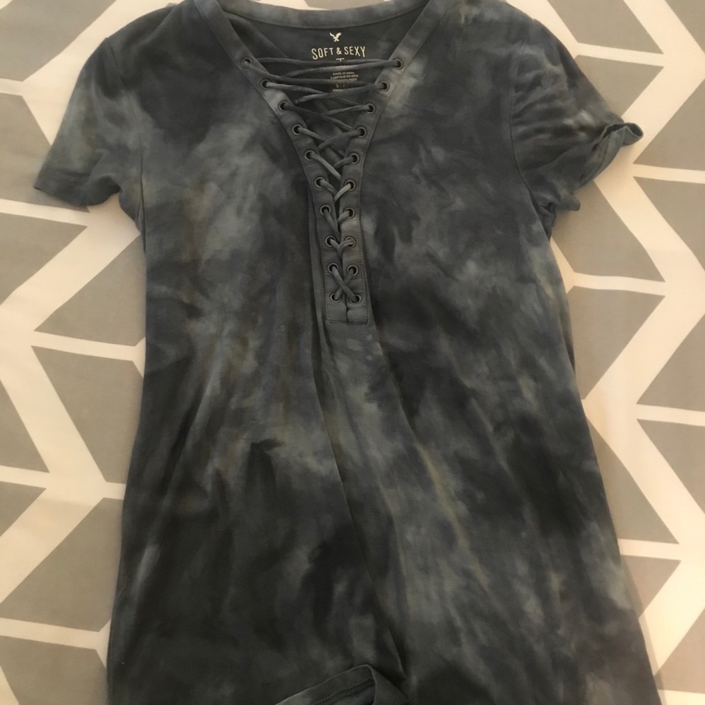 AE tie dye tee